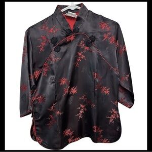 Vintage Mid Century Asian Top